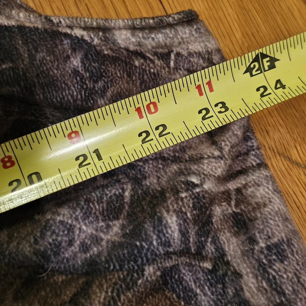 Ridge Hunter Fleece Lined Camo Vest Men's Size Large - Picture 6 of 7